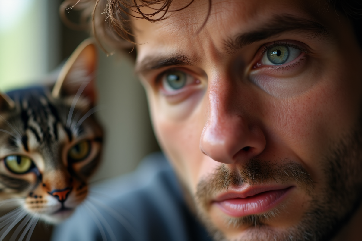 Gros plan sur les yeux d