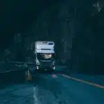 camion en montagne